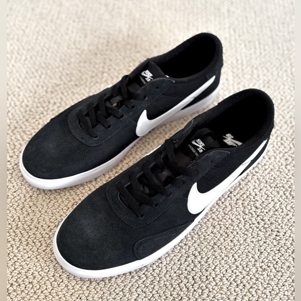 New Nike SB Heritage Black VULC
